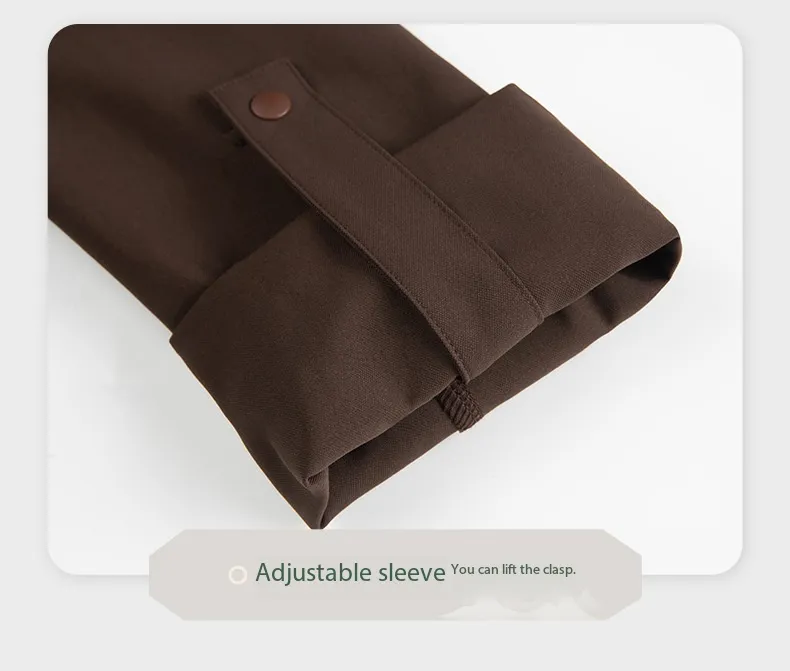 Ropa de trabajo elegante para ama de llaves, uniforme para gerente de cocina de hotel
