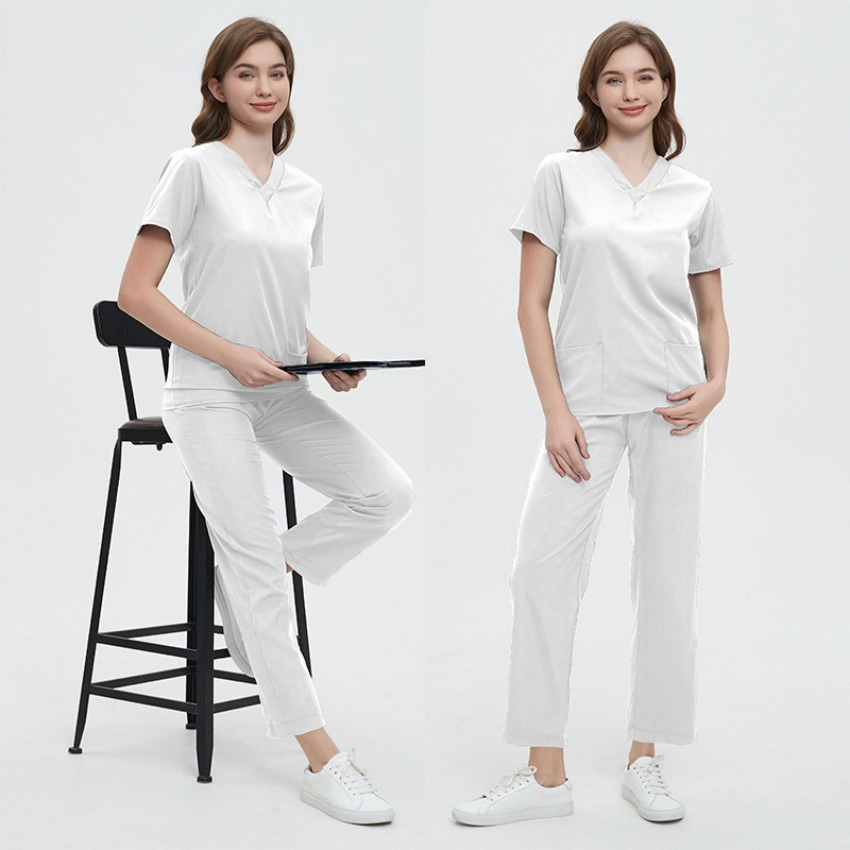 Conjunto de Uniformes Clínicos Profesionales para Clínicas, Laboratorios y Centros de Salud