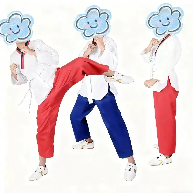 Detalle Uniforme de Poomsae de Taekwondo