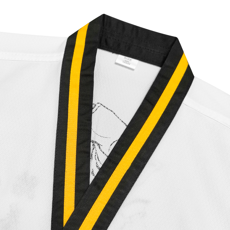 Uniforme de Taekwondo de verano al por mayor, transpirable, atuendo deportivo profesional