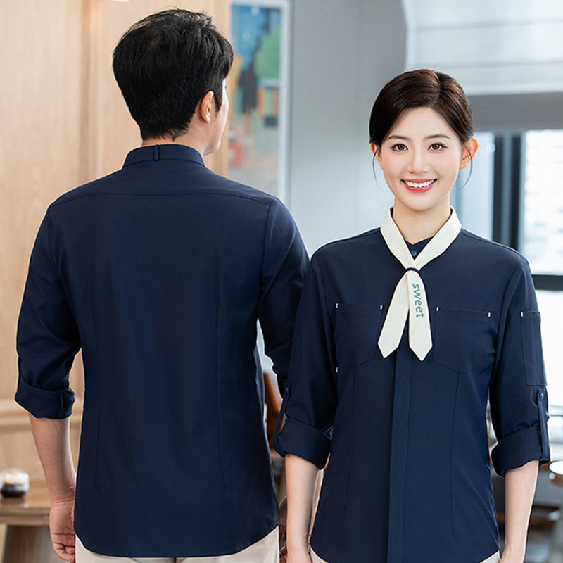 Ropa de trabajo elegante para ama de llaves, uniforme para gerente de cocina de hotel