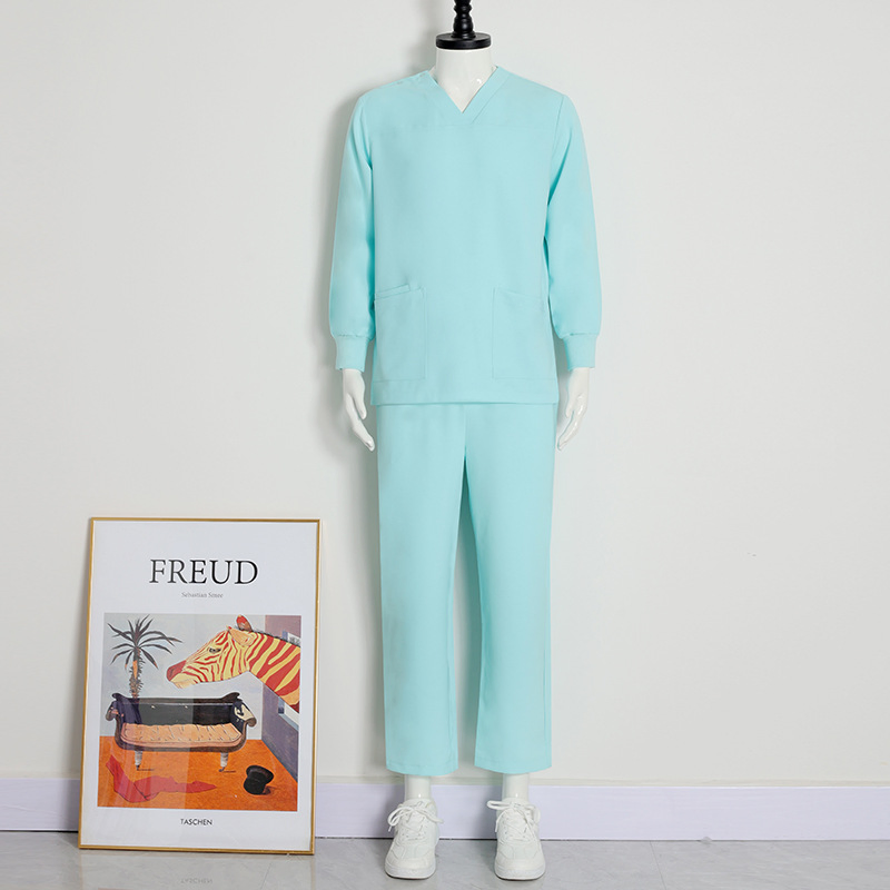Enfermera femenina, ropa de hospital, ropa interior de hospital, uniforme de enfermera blanco