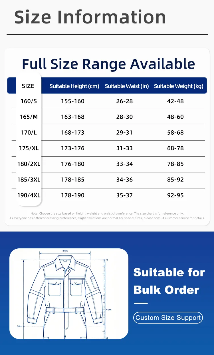 Ropa de trabajo reflectante antiestática retardante de llama para planta industrial 235GSM EPP de seguridad para todas las estaciones color personalizado