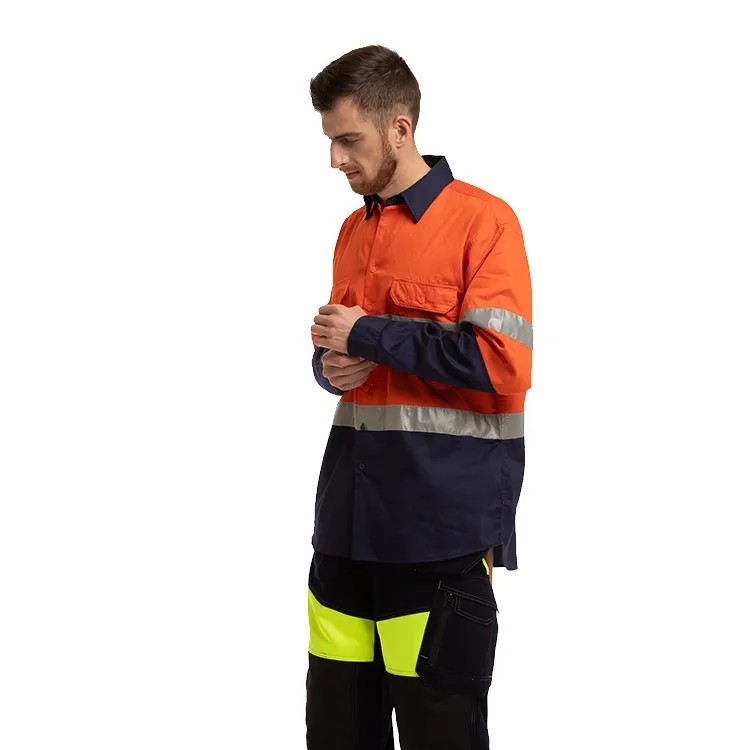 Ropa de seguridad reflectante detalle 2