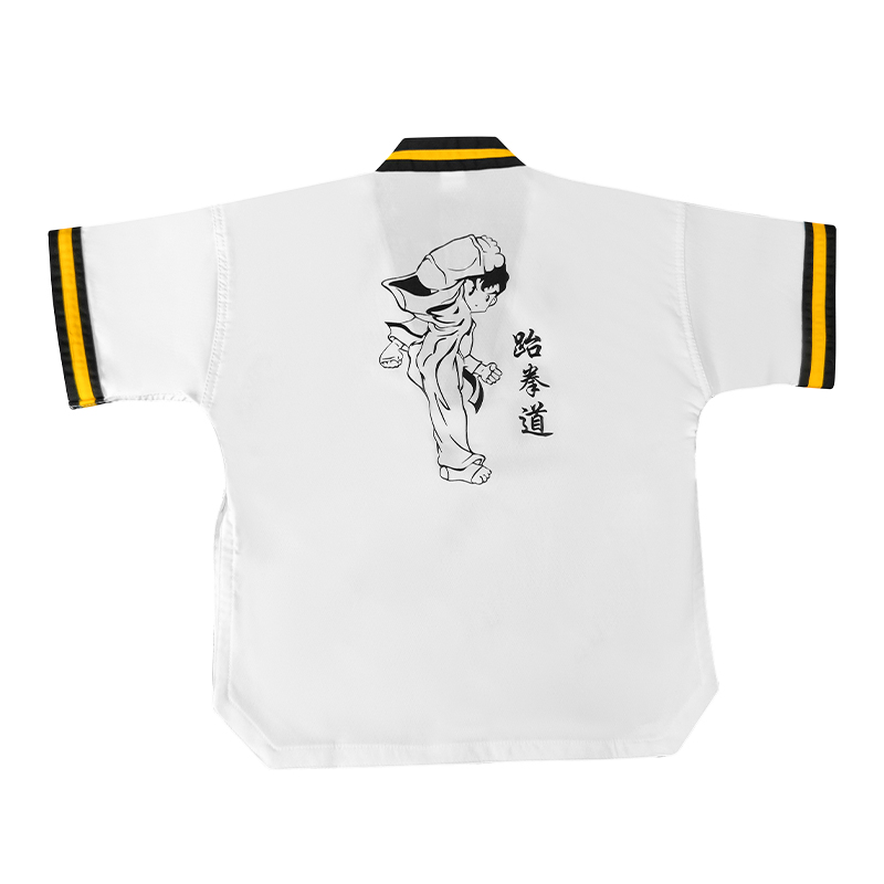 Uniforme de Taekwondo de verano al por mayor, transpirable, atuendo deportivo profesional