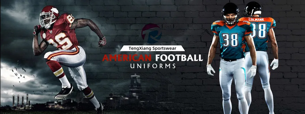 Conjunto de uniforme de fútbol americano personalizado