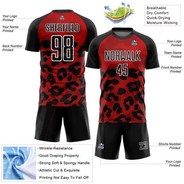 Camiseta de fútbol personalizada de diseño deportivo barato con logo gratis, uniforme de sublimación