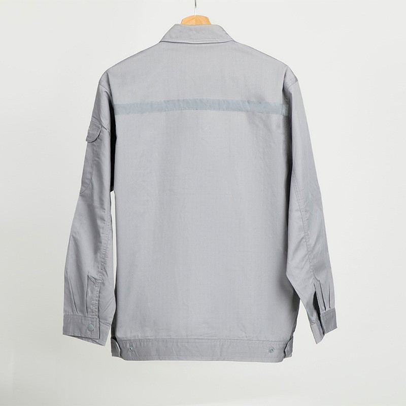 Conjunto de ropa de trabajo antistática de seguridad industrial, vestimenta protectora duradera para construcción y fábrica
