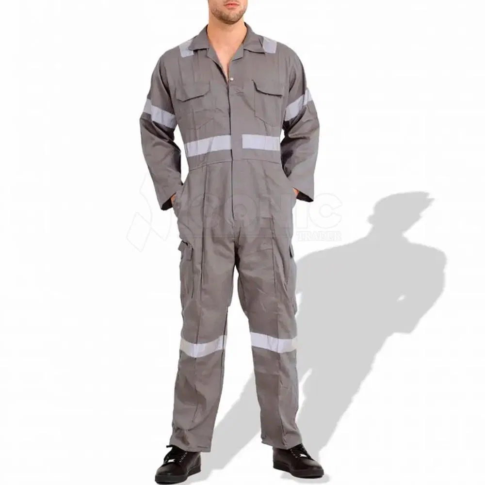 Traje de trabajo cubre todo transpirable reflectante uniforme de seguridad para trabajar
