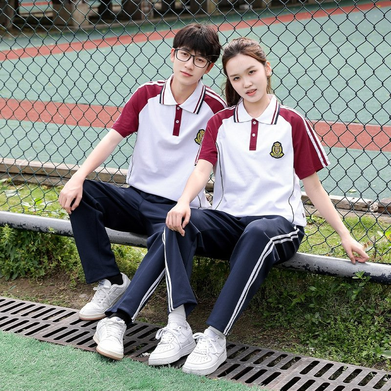 Camisas polo deportivas para estudiantes de secundaria de OEM, uniformes escolares de academia