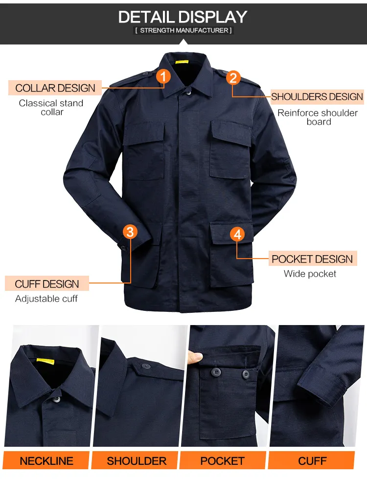 Pantalones y accesorios de uniforme de trabajo
