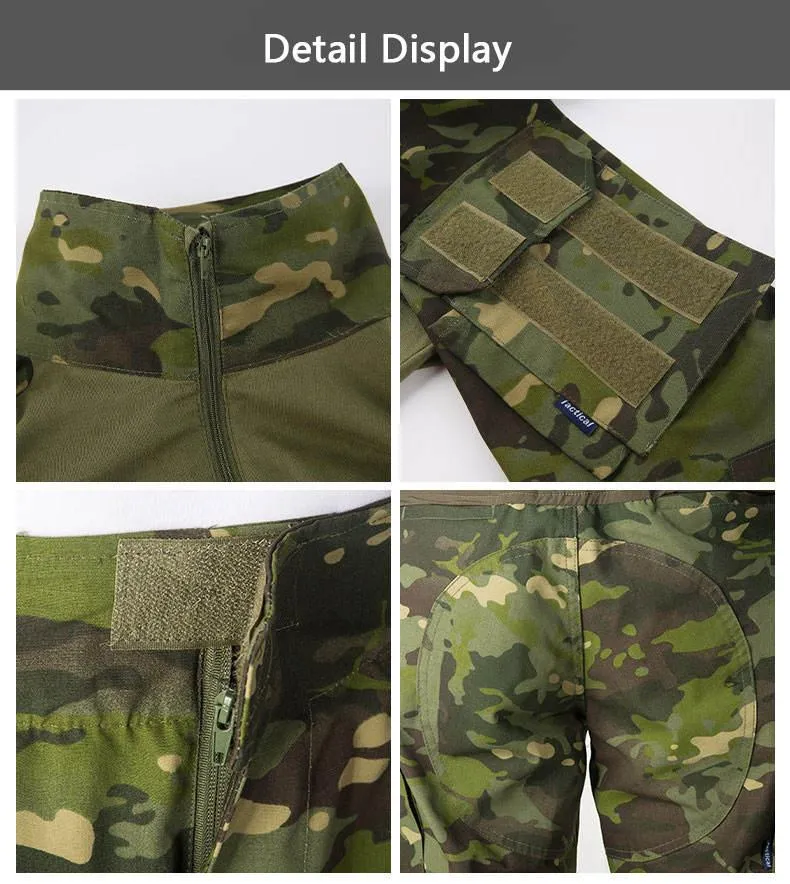 Uniforme táctico de camuflaje al por mayor, uniforme de seguridad para guardias