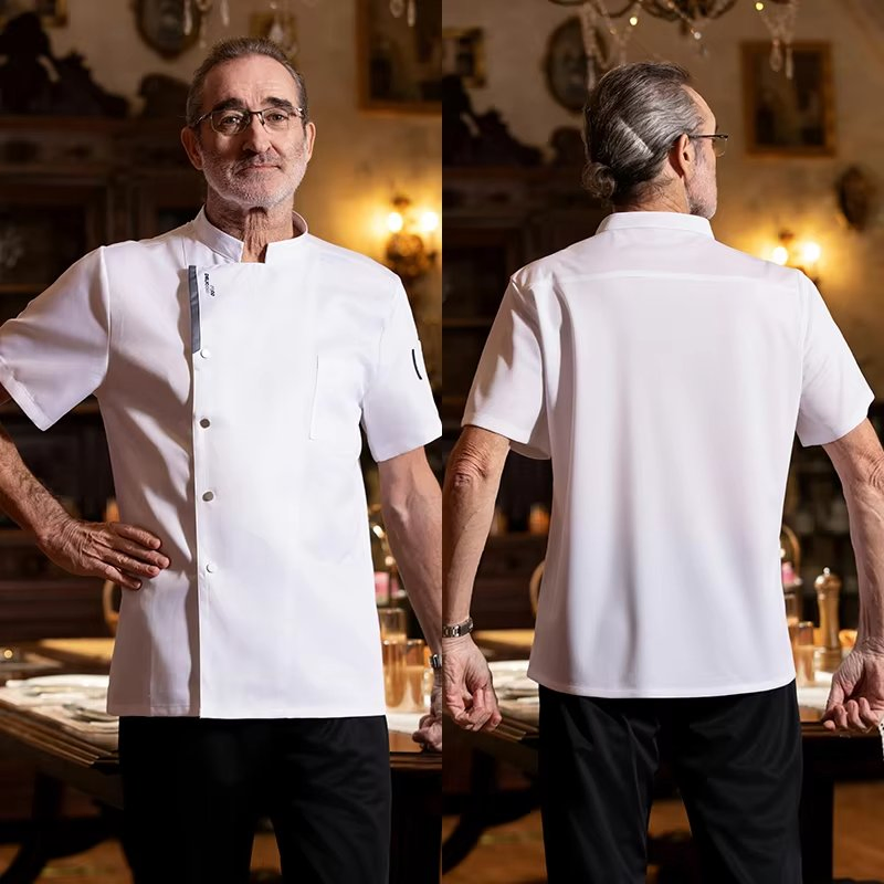 Nuevos uniformes de trabajo para chefs en hotel de banquetes, restaurante y cantina