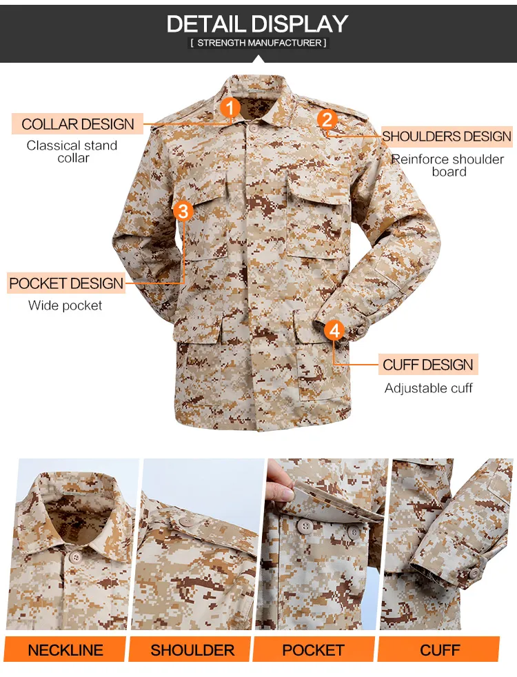Detalle Uniforme Táctico