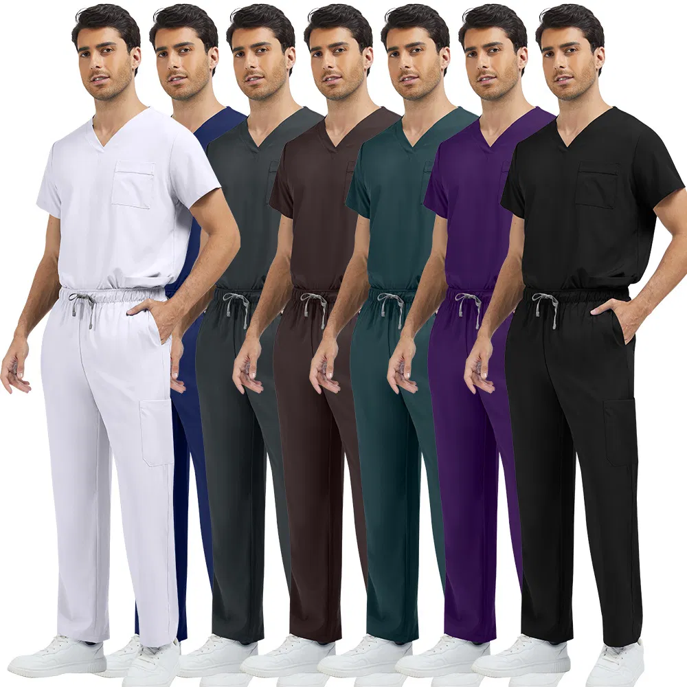 Uniforme de spa médico para mujeres en un hospital de salud, uniforme unisex para enfermeras