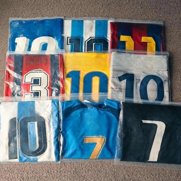 Camiseta de fútbol de poliéster personalizada 3