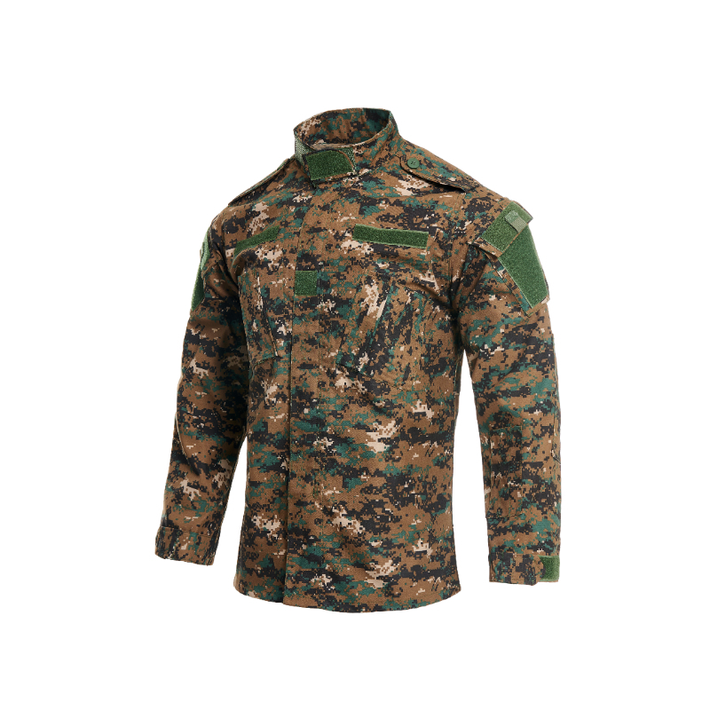Uniforme táctico acu profesional transpirable con múltiples bolsillos para guardias de seguridad