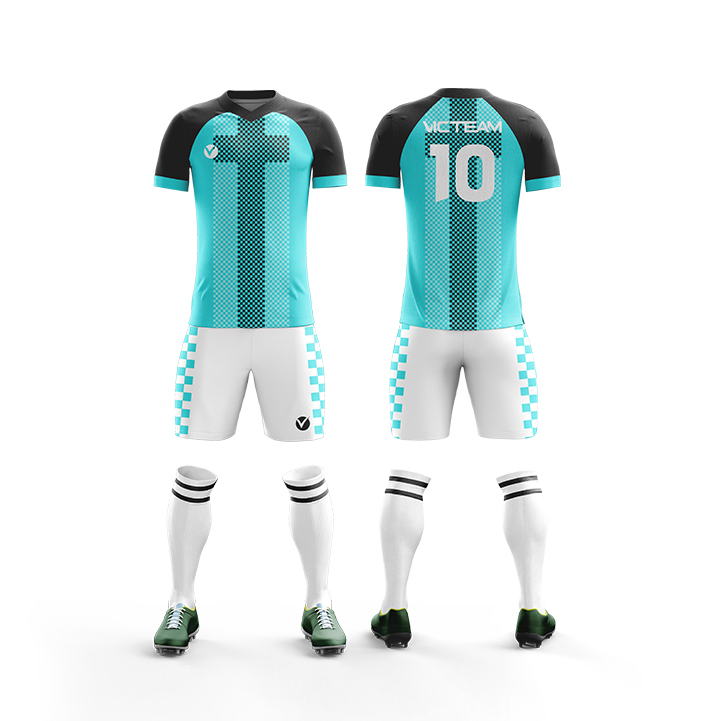 Uniforme de práctica de fútbol de poliéster para equipo
