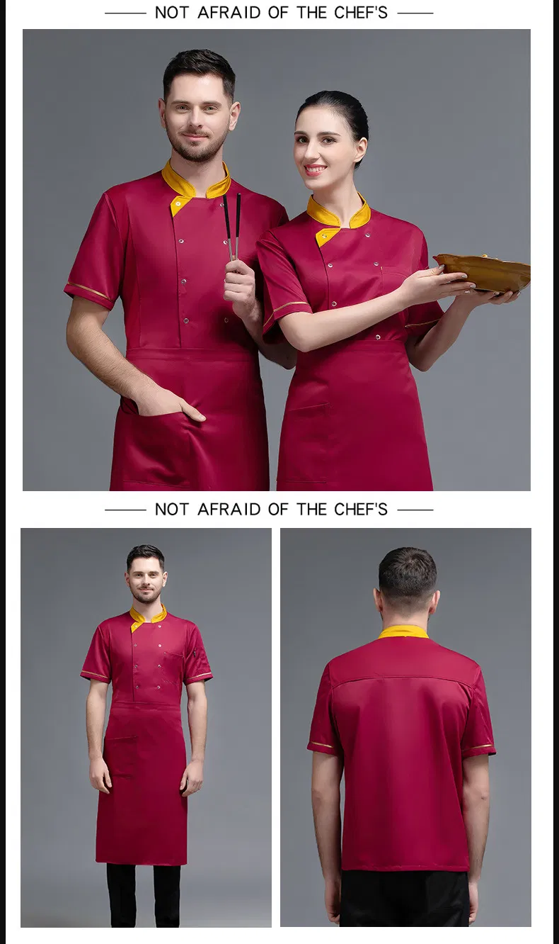 Uniformes de chef personalizables de alta calidad para restaurantes
