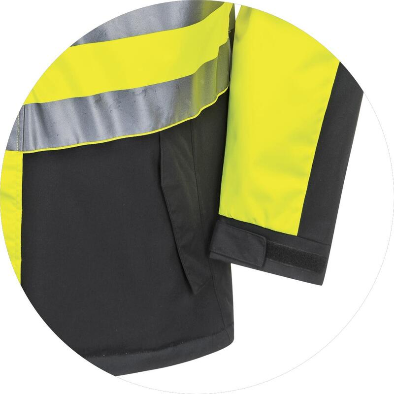 Ropa de seguridad de la chaqueta reflectante industrial uniforme de trabajo personalizada Alta visibilidad Ropa de trabajo