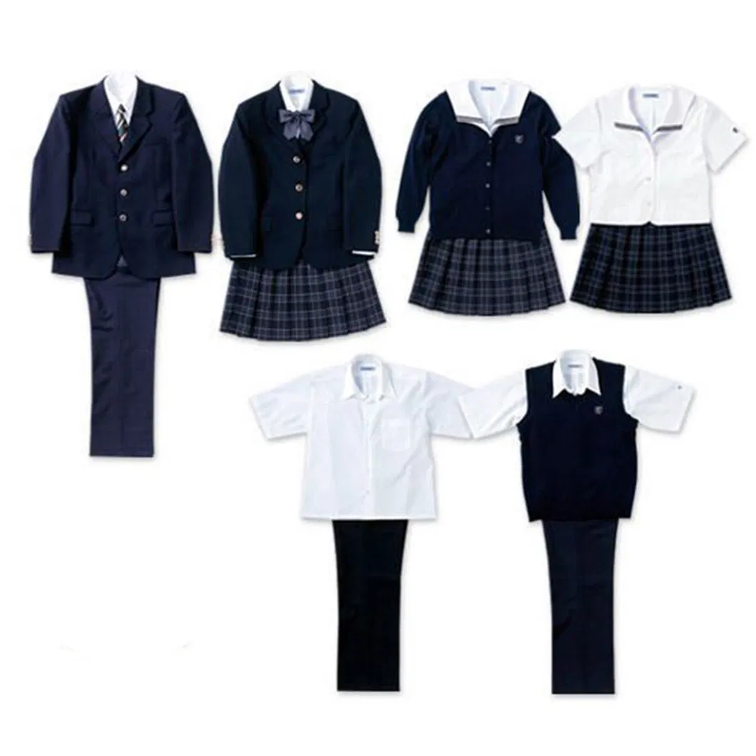 Personalización de fábrica Ropa para niños Conjunto deportivo uniforme escolar