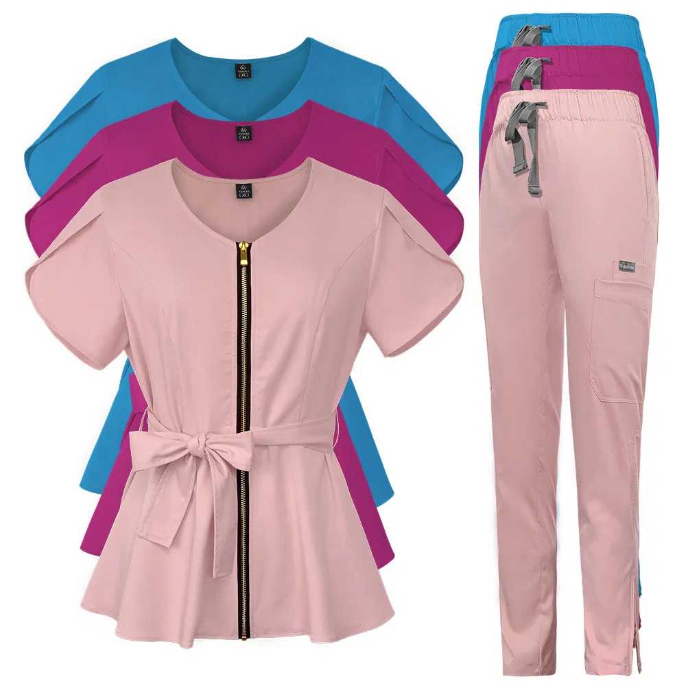 Ropa de enfermera y médico de clínica dental, uniformes médicos al por mayor, uniforme de hospital