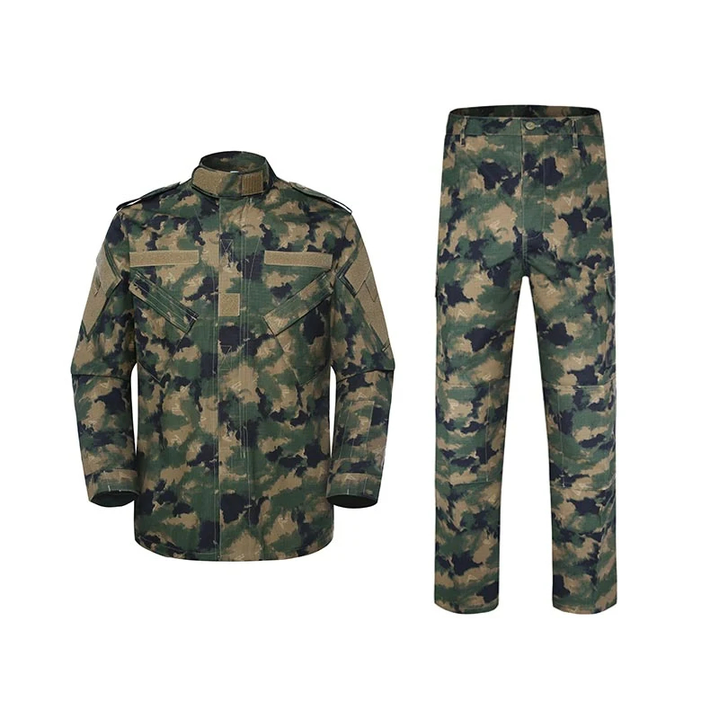 Ropa de camuflaje para soldados hecha en fábrica, uniforme de combate para hombres