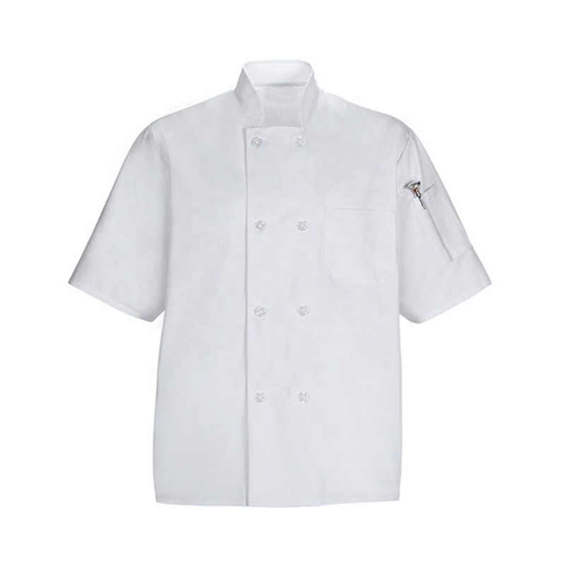 Uniforme de personal de cocina de restaurante de diseño personalizado de alta calidad