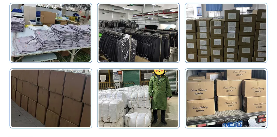 Ropa de trabajo industrial de manga larga con múltiples bolsillos para seguridad