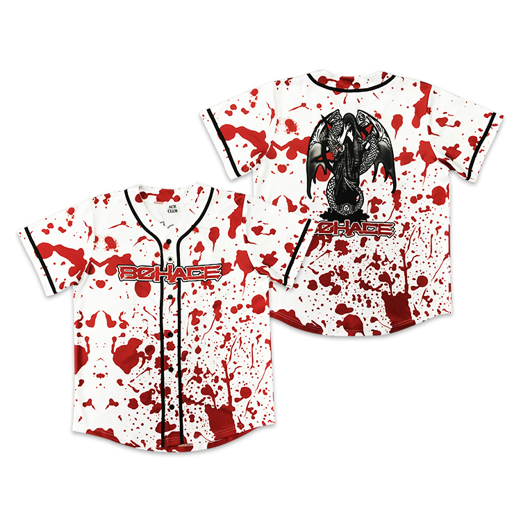 Uniforme de béisbol personalizado con bordado para equipo de softball