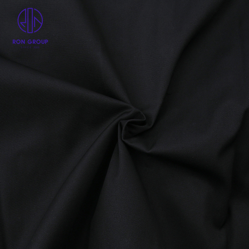 Chaqueta de uniforme de chef negra al por mayor, ropa de trabajo, traje de trabajo para hotel y restaurante, ropa de algodón