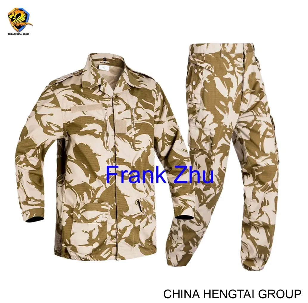 Suministro de fábrica estilo camuflaje de soldados franceses F1 F2 proveedor de tela de uniforme de soldados