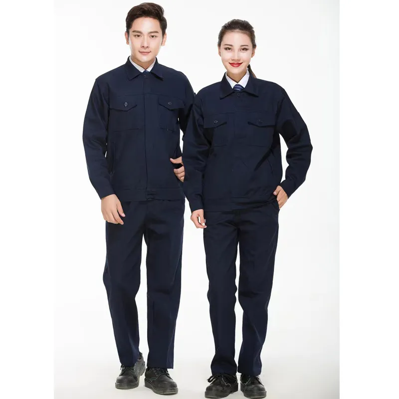 100% Ropa de trabajo de nuevo estilo de algodón, diseño OEM, uniforme de seguridad unisex, ropa de trabajo, uniformes de trabajo