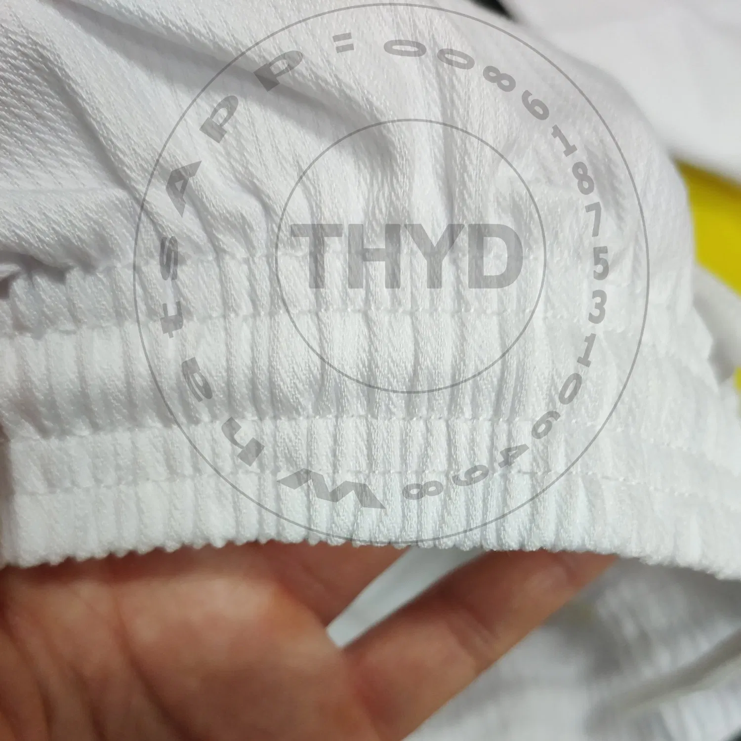 Uniforme de Taekwondo Profesional Grande con Patrón Jacquard y Cuello Blanco