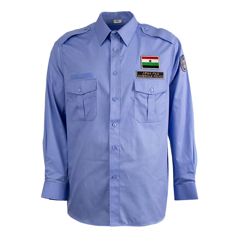 Uniforme de seguridad bordado a medida para equipos corporativos y personal de guardia