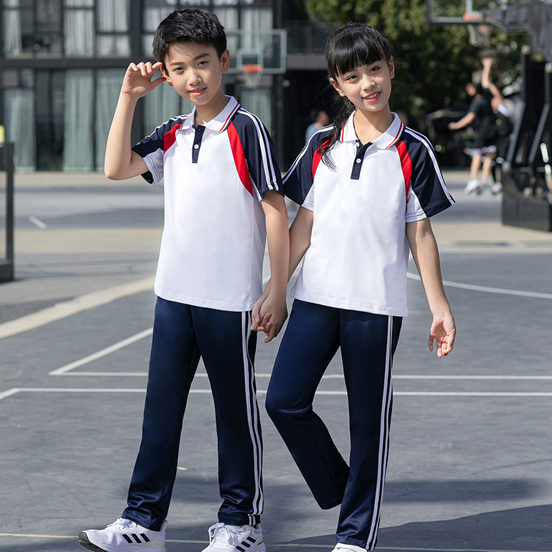 Fabricante personalizado básico de uniformes escolares para niños de jardín de infantes y preescolar, diseño para niños y niñas