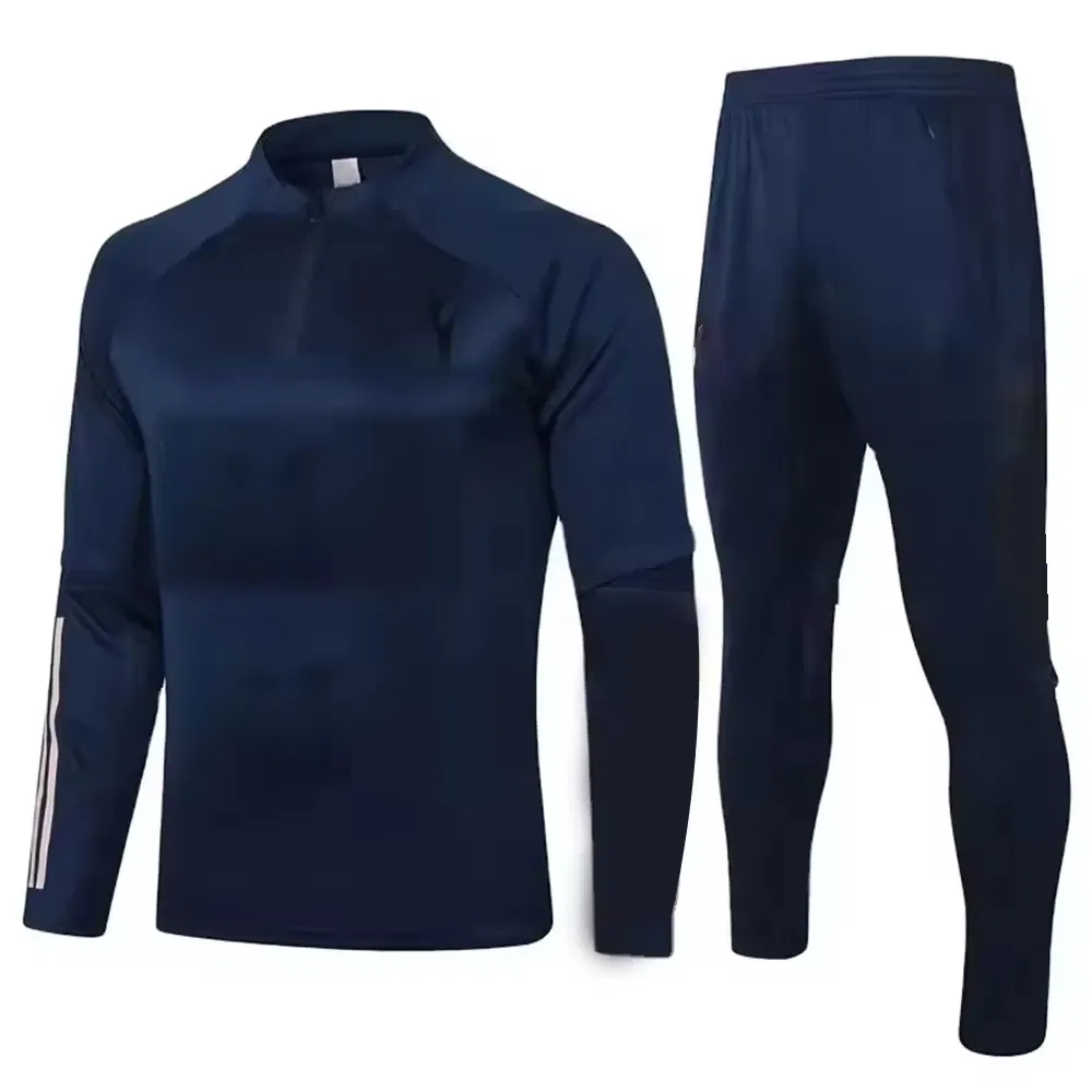 Traje de fútbol personalizado de nueva temporada para hombre, chaqueta de fútbol con logo de todas las marcas de clubes, uniforme de fútbol, chaqueta con cremallera