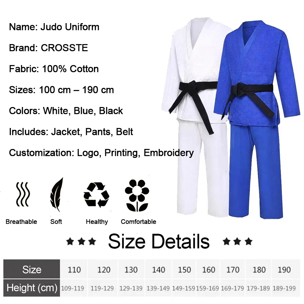 Proveedor de Gi de Competición Profesional de Judo Pesado