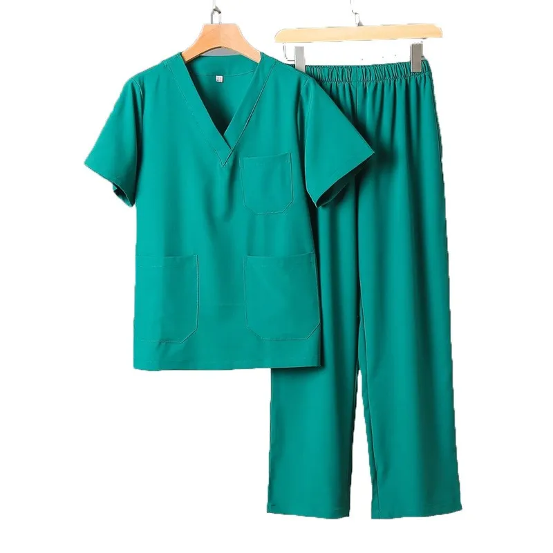 Muestra gratuita de bata quirúrgica uniforme para enfermera, batas para niños en hospitales