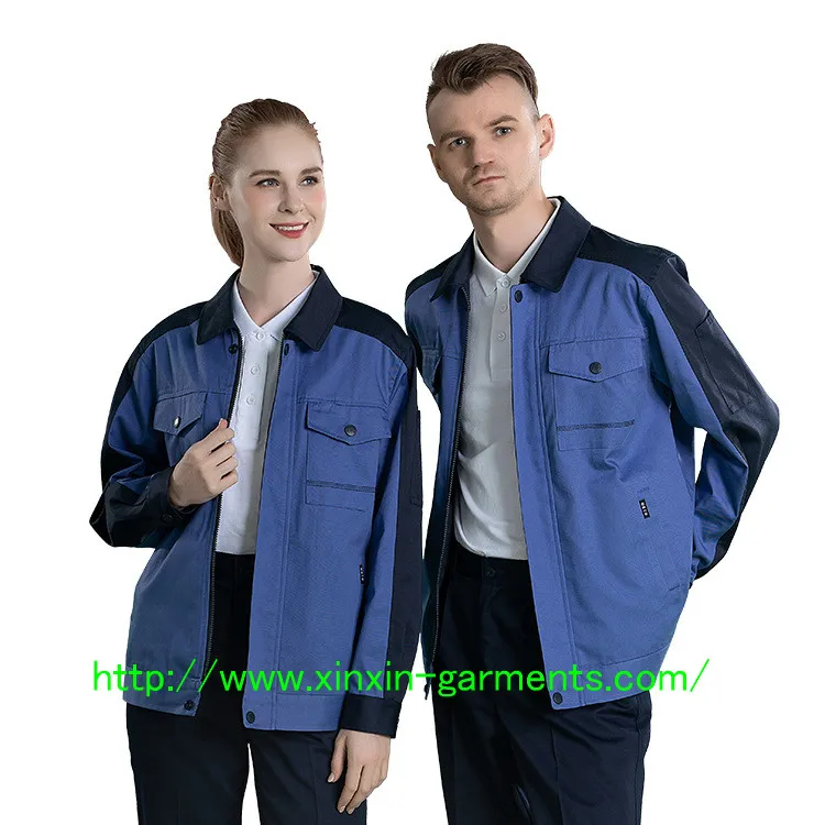 Ropa de diseño personalizada, overoles de trabajo, uniforme de seguridad industrial para trabajadores (W2273)