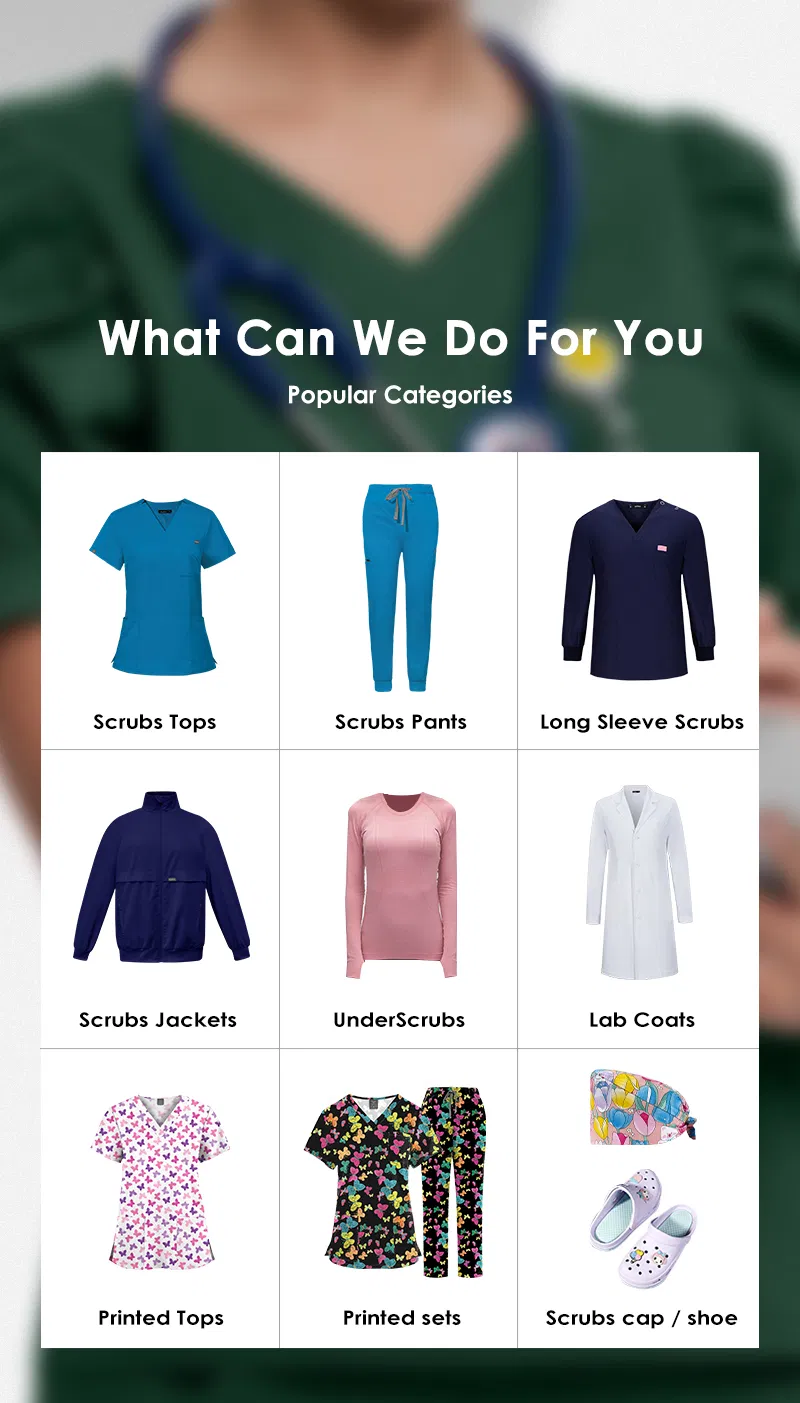 Conjunto de uniformes médicos