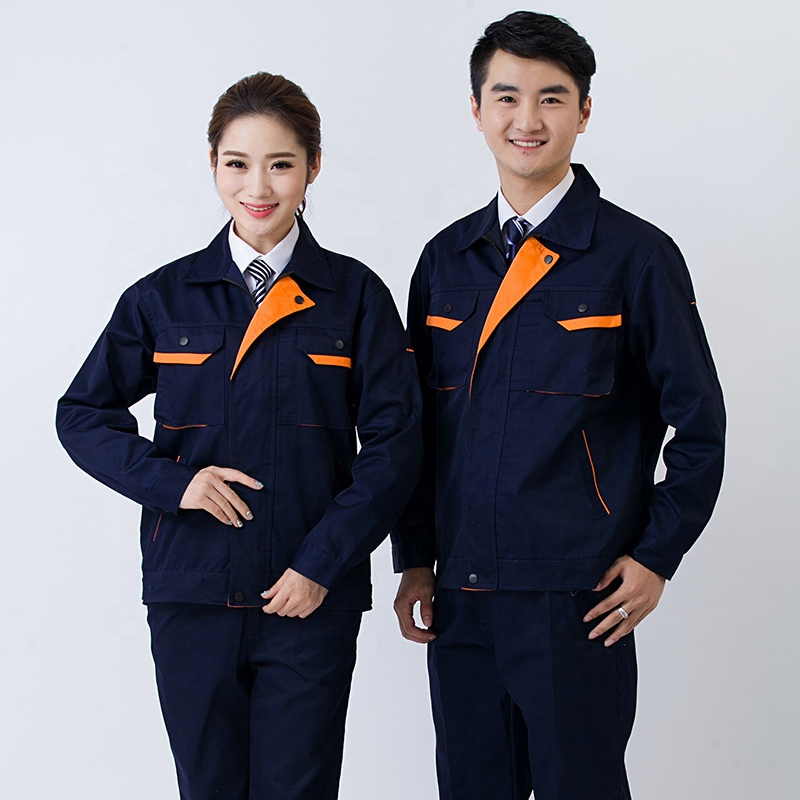Ropa de trabajo unisex transpirable para fábrica, reparación de automóviles, uniforme industrial
