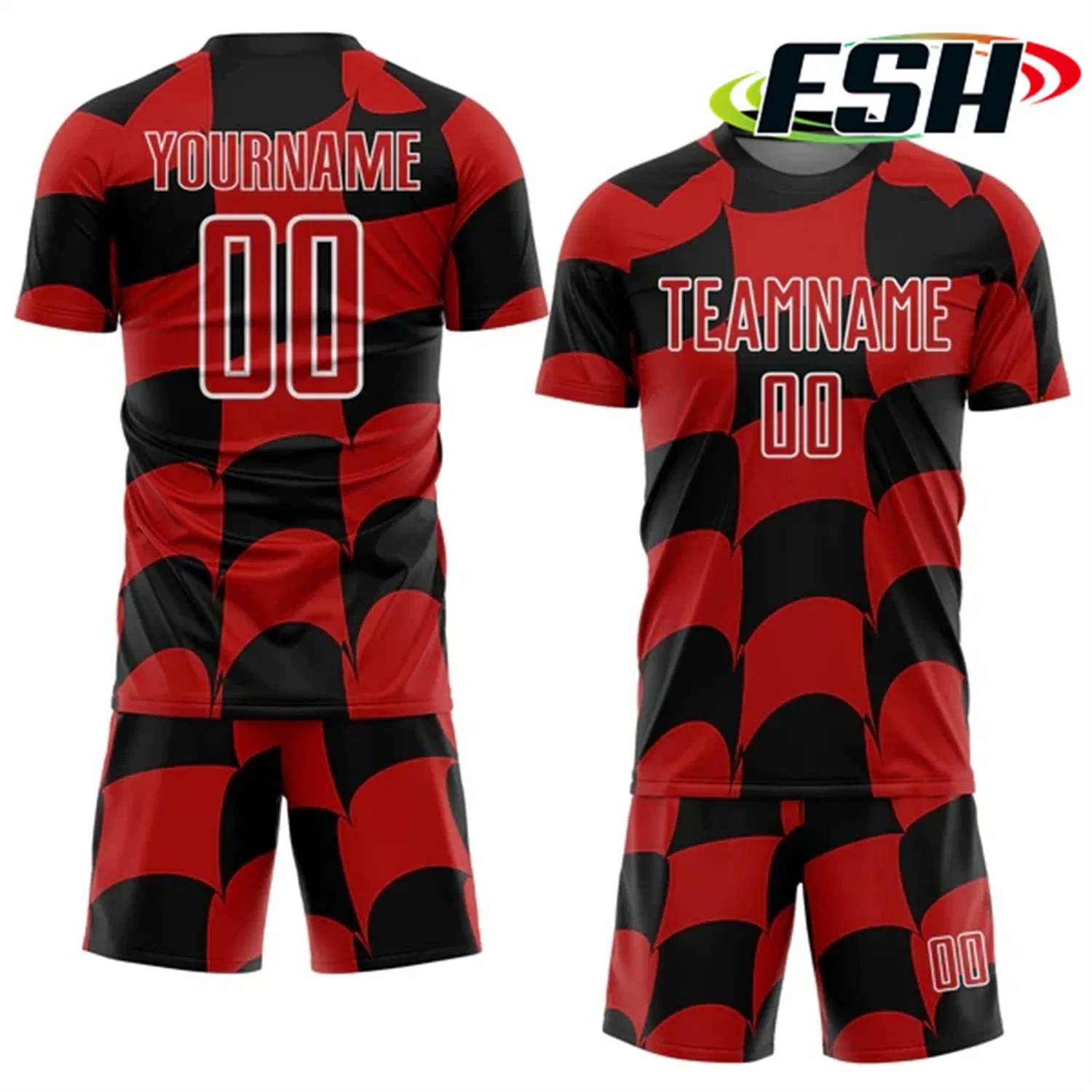 Camiseta de fútbol personalizada de diseño deportivo barato con logo gratis, uniforme de sublimación