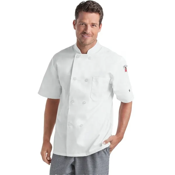 Uniforme de personal de cocina de restaurante de diseño personalizado de alta calidad