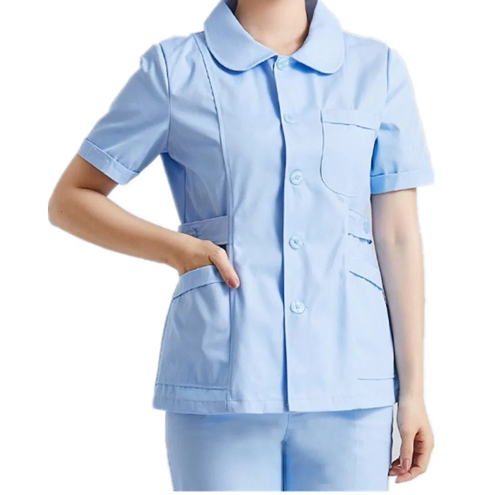 Muestra gratuita de bata quirúrgica uniforme para enfermera, batas para niños en hospitales