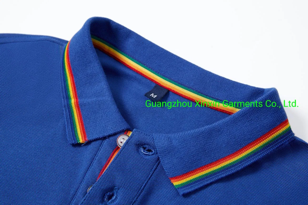 Rendimiento de Golf Personalizado Ropa de Trabajo Personalizada para Hombres Camisa Polo de Manga Corta de Poliéster Verde Bordada Uniforme Corporativo (1868)