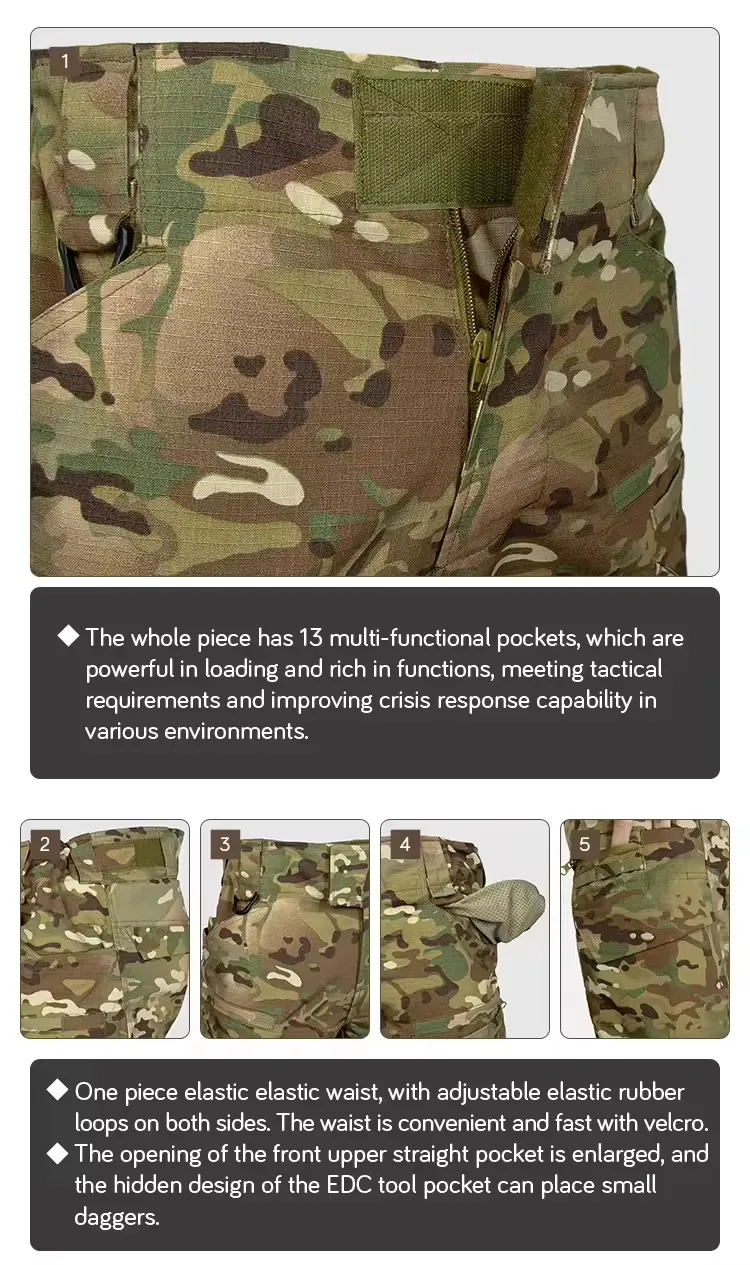 Uniformes de Entrenamiento Táctico para Distribución al por Mayor y al por Menor