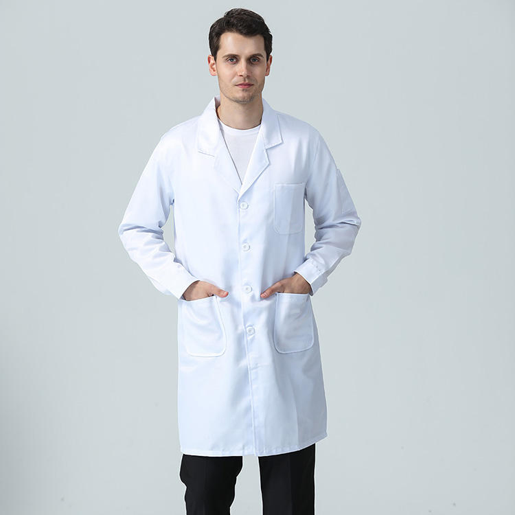 Chaqueta de chef de alta calidad de manga larga uniforme hotelero servicio de alimentos abrigo blanco chaqueta de chef mujer uniforme de camarera de hotel