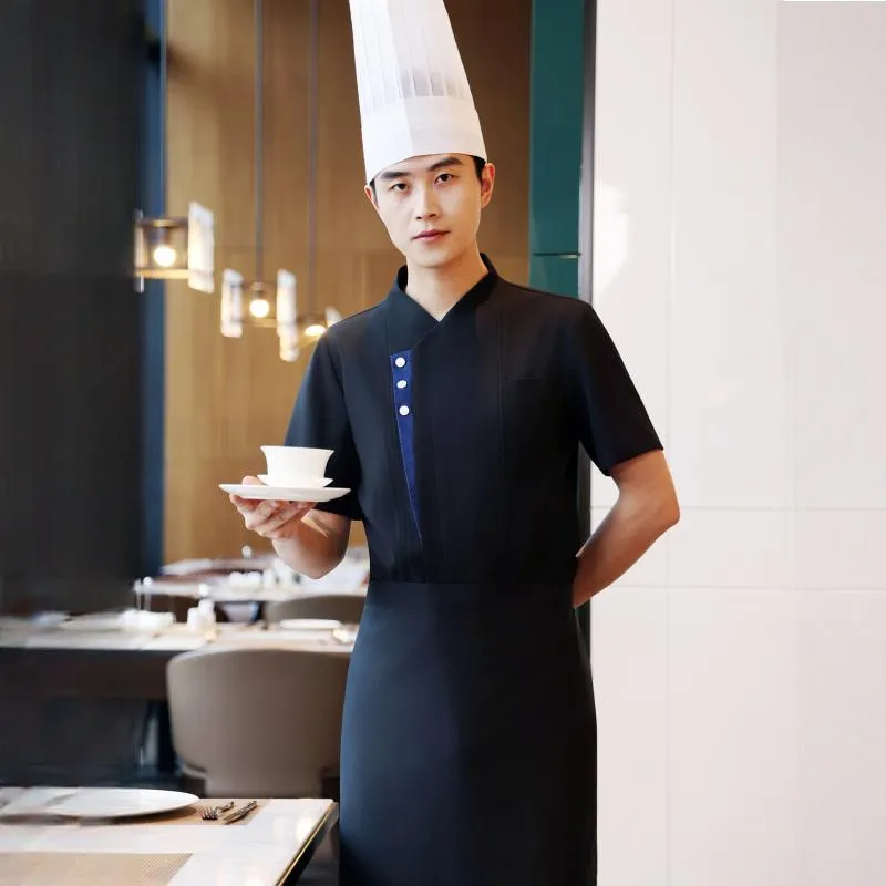 Uniforme de cocina personalizado impreso a granel para promoción de marca