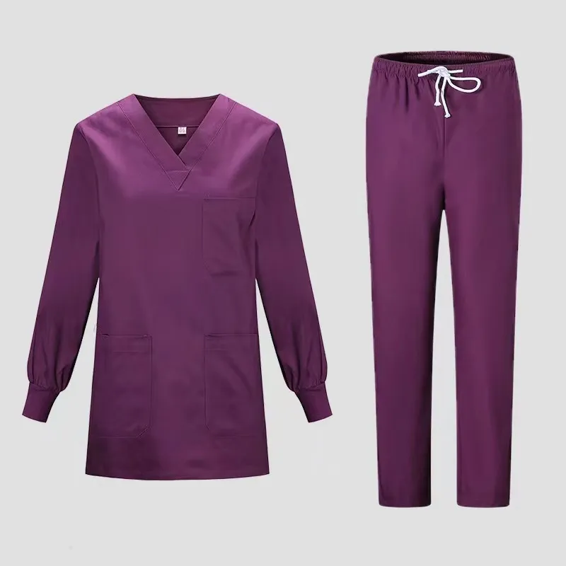 Enfermera femenina, ropa de hospital, ropa interior de hospital, uniforme de enfermera blanco
